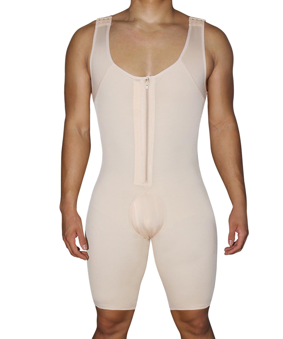 Fajas Shapewear Mono Reductoras Hombre Body Shaper Control de Abdomen y Piernas Compresión de Cuerpo Moldeadora Calzoncillos Pantalones Camiseta Interior