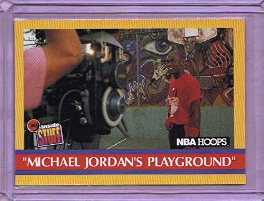 Amazon.com: 1990-91 Hoops #382 Michael Jordan - Playground