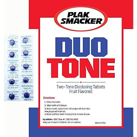 Duo Tone Plaque Disclosing Tablets (50) Cover