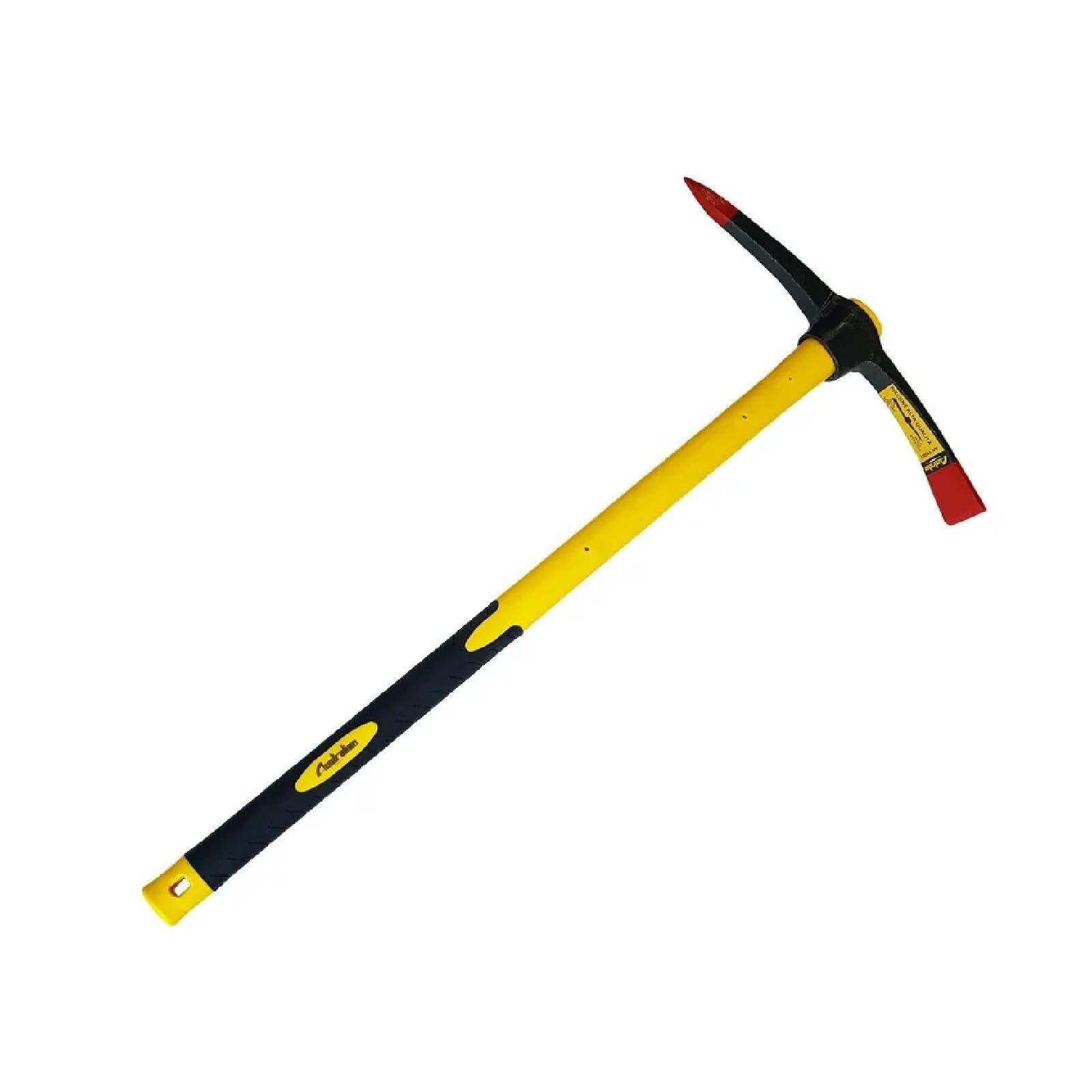 La zappa Italienische Spitzhacke Top mit ovalem Auge und Griff aus Fiberglas und Gummi, 1,5 kg (91 cm)