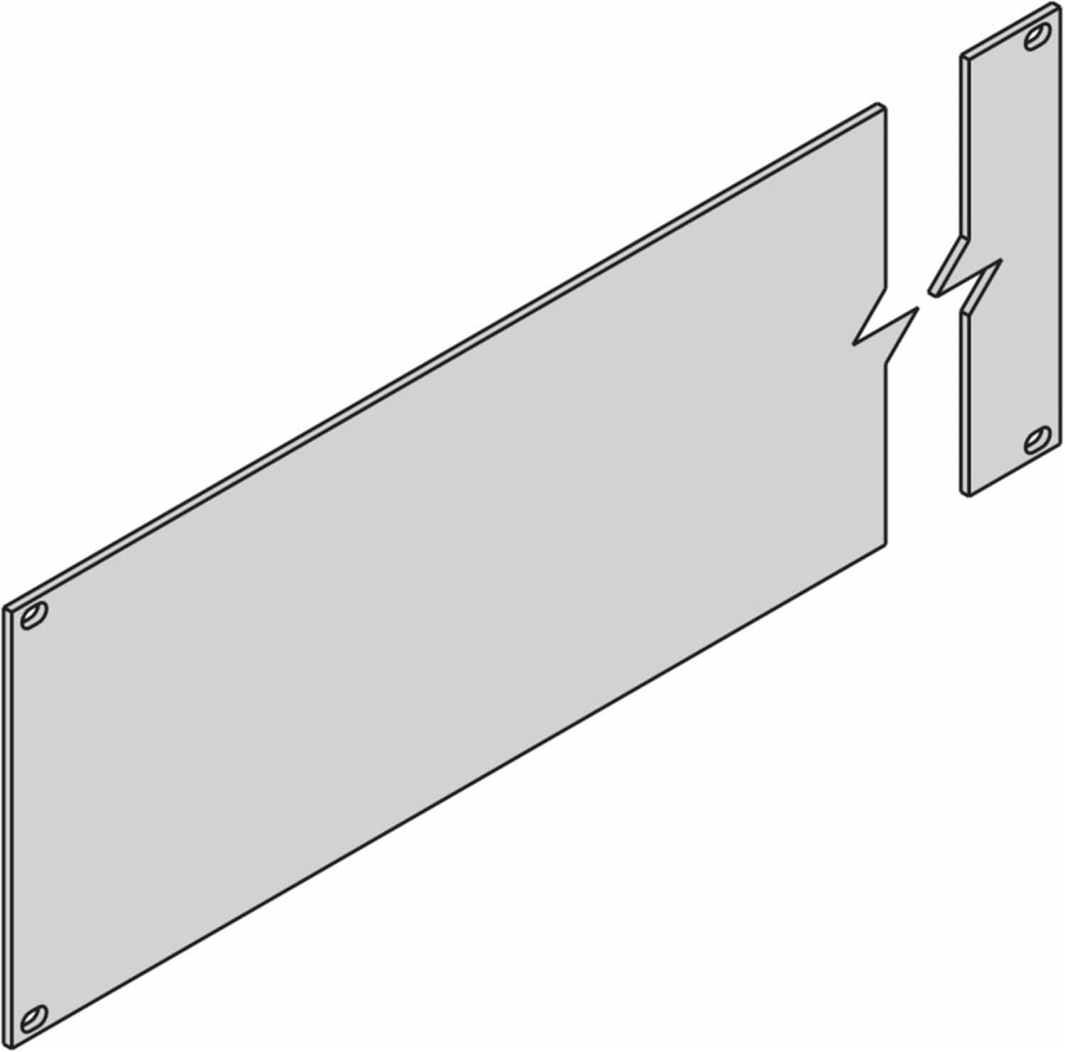 Eaton Electrical - Sb5771903tg - Eaton B-line Series Open Frame Racks, Aluminum, #12-24 Mounting Hardware, Rack Width