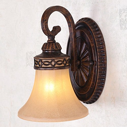 Preisvergleich Produktbild Wandleuchte Wandleuchte Eisen Lichter Wohnzimmer Schlafzimmer Spiegel Frontleuchten Retro TV Hintergrund Wandleuchte