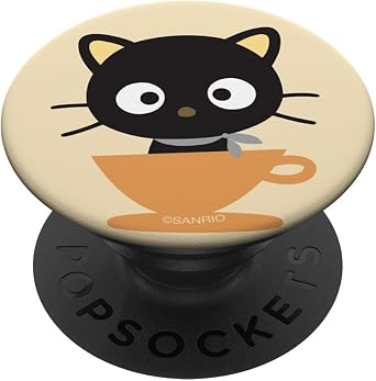 Chococat Coffee Cup PopSockets Stand for Smartphones and Tablets PopSockets Adhesive PopGrip