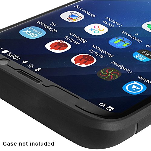 Skinomi TechSkin [2-Pack] (Case Compatible) Clear Screen Protector for Samsung Galaxy S9 Anti-Bubble HD TPU Film - Thumbnail 3