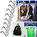 EVISWIY 48LB Magnetic Hooks for Cruise Cabins Refrigerator Locker Classroom Heavy Duty Magnet Hooks Hangers for Hanging BBQ Grill Tools Keys 10 Pack