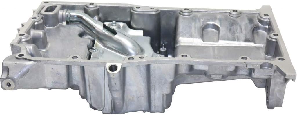 For Saturn Vue Oil Pan 2002 2003 2004 | Center Sump Location | 4 Cyl | 2.2L Engine | 4 qts. Capacity | Aluminum Material | 19210614 | 19256218