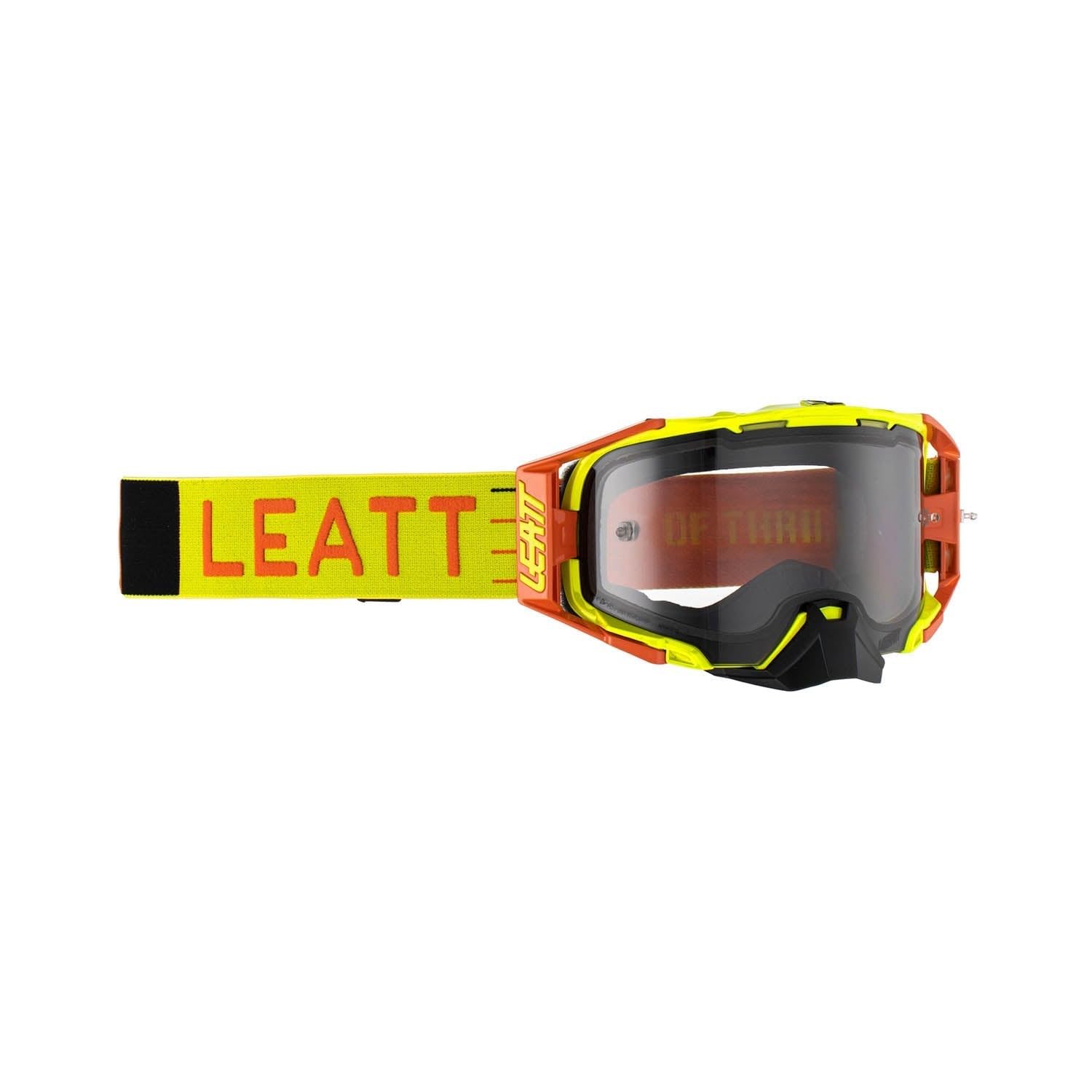 Leatt Velocity 6.5 オフロードゴーグル イエロー/オレンジ Amazon.com: Leatt Goggle Velocity 6.5 Adult (Yellow with Light