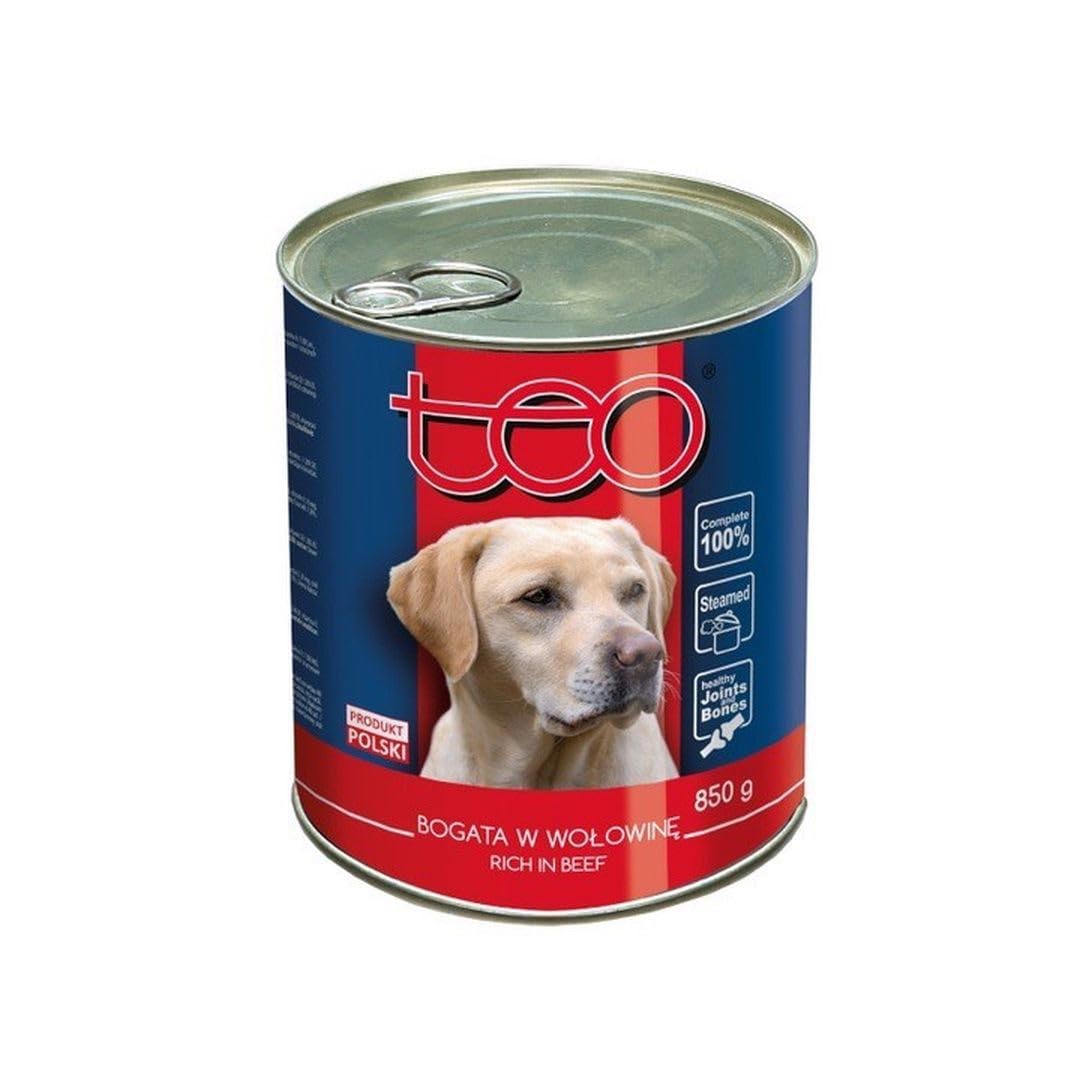 Hunde-Nass TEO Rindfleisch reich 850g