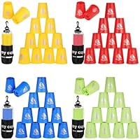yeesport Sport Stacking Cups, Speed Training Game for Challenge Competition