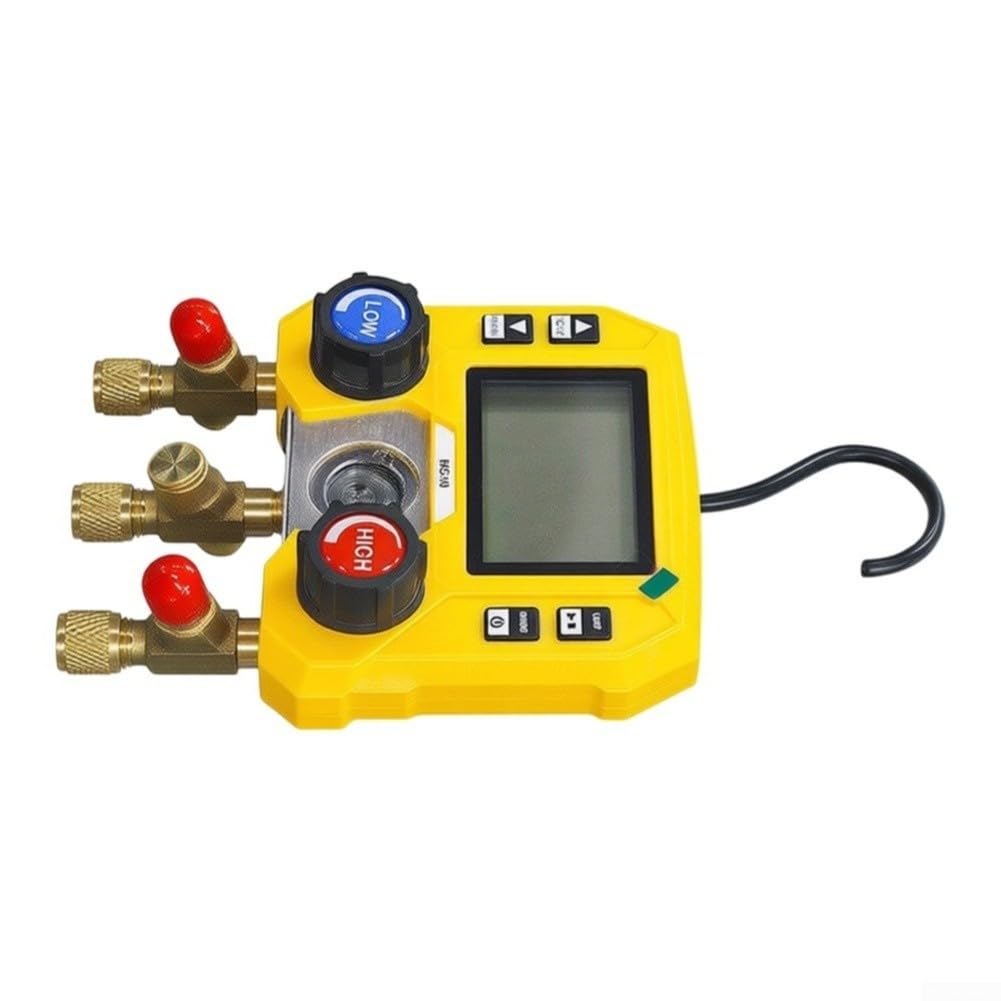 Kit manometro AC resistente agli urti Doppio LCD di prova di pressione