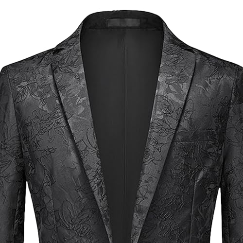 Men's Printed Casual Blazers Business Work-Ready Suit Jacket Formal Banquet-Appropriate Sport Coat2