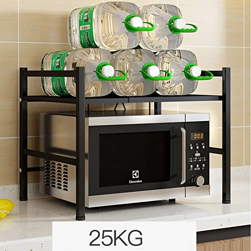 Support micro-ondes extensible en acier au carbone pour comptoir de cuisine - 8