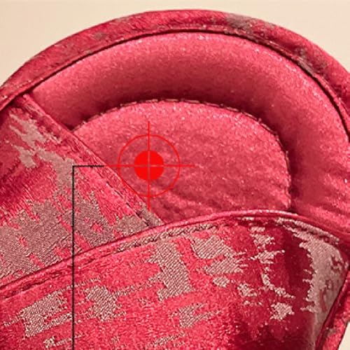 Premium Luxury Satin Silk Embroidery All Seasons Comfort Women's House Slippers Non Slip Indoor Soft Home Slip On Shoes4