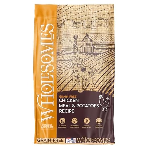 Wholesomes Beef Meal & Potatoes Grain-Free Dry Dog Food 35 lb