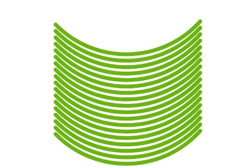 エムディーエフ リムストライプ ソリッドタイプ ライムグリーン 6mm幅 12インチ RIM-6M-GR-12N