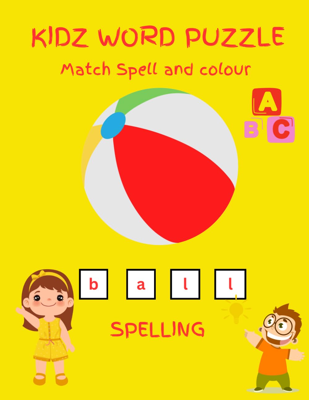 KIDZ MATCH AND SPELL BOOK