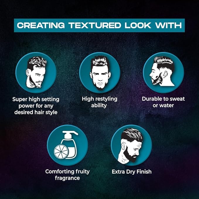 Gatsby Japan Texturizing Clay - Mat Lift 20g (Pack of 2) | For Super Strong Hold, More Volume & Extra Dry Look | Stylish Matte Finish | Anytime Restylable Hair Styling Clay Wax | Hair Wax For Men 1