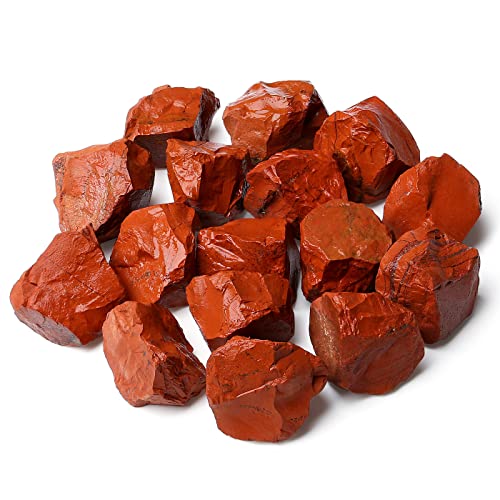 MAIBAOTA Natural Red Jasper Raw Crystal...