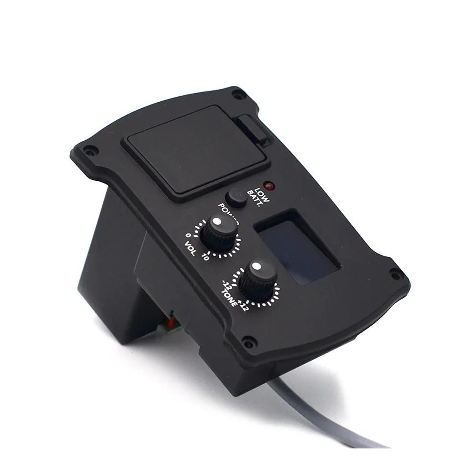 Equalizzatore E Sintonizzatore Per Parti Di Chitarra 2 In 1 Chitarra Acustica Professionale Pickup Equalizzatore Preamplificatore Semplice Con Sintonizzatore
