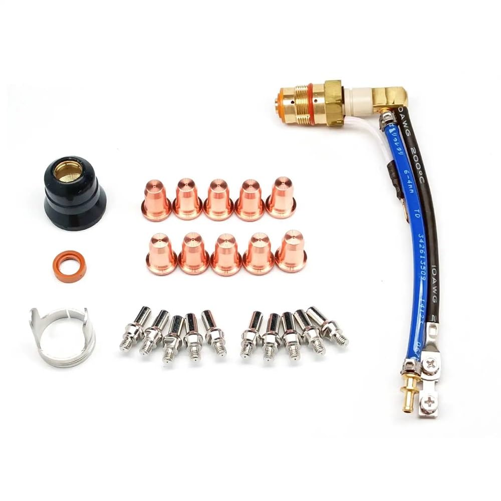 Électrode découpeur plasma 0,9 1,1 PT40 PT60 buse consommable