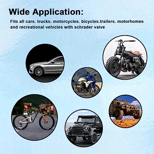 Image of 2pcs Flexible Tire Valve Stem Extenders, 8.25 Inch Valve Stem Extenders Compatible with Harleys, RV, Bicycles, Stroller, Motorcycles and Portable Air Compressor