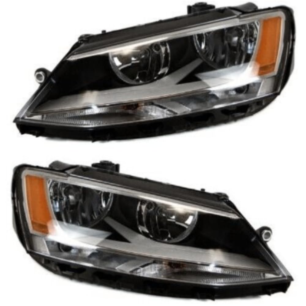 Amazon.com: MXDEQHF 2pcs Headlight Halogen Driver Passenger Side  