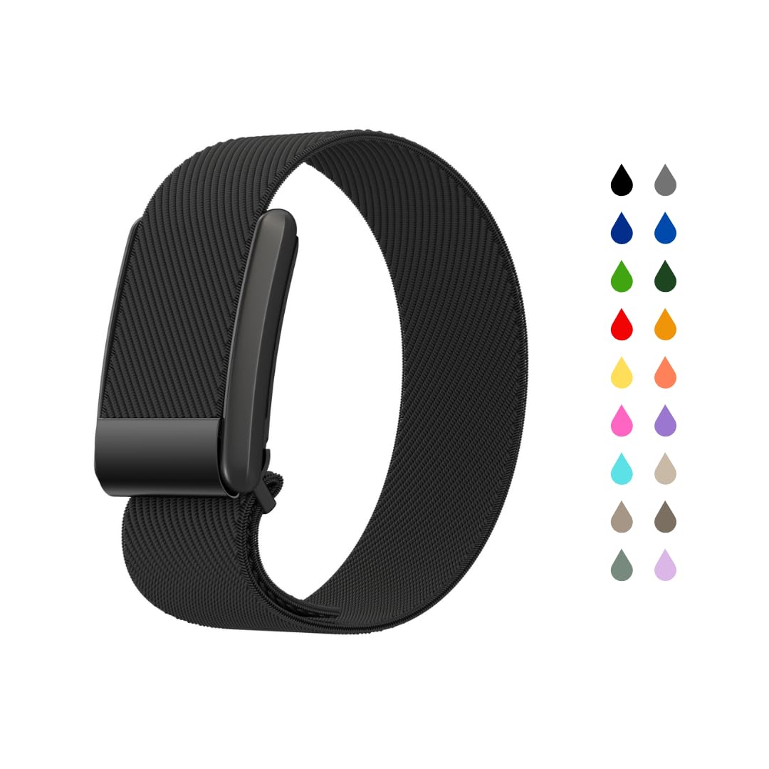 Lunar Straps Basic Band kompatibel mit Whoop 5.0 Band ulta leichtes atmungsaktives und verstellbares Sportband in verschiedenen Farben