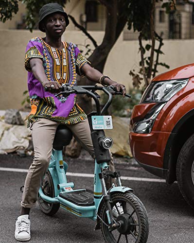 Image of Raan Pah Muang RaanPahMuang Unisex African Bright Dashiki Cotton Shirt Variety Colors