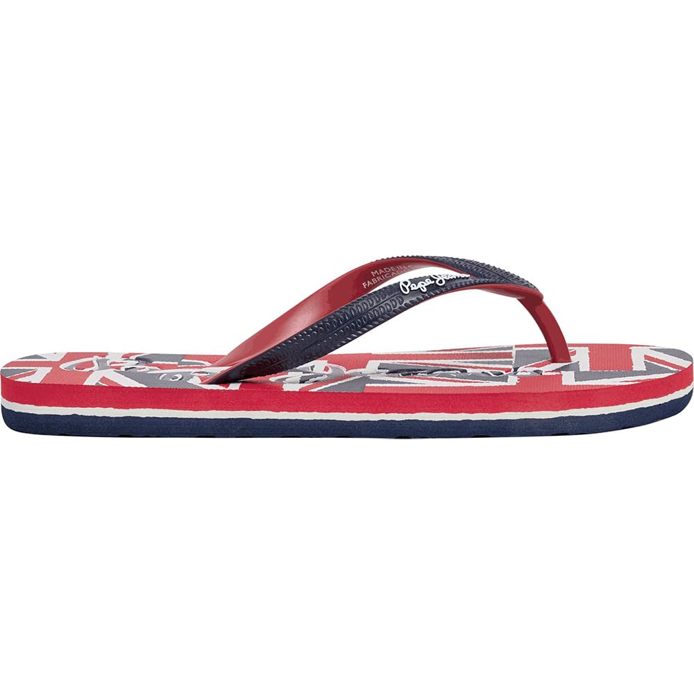 Pepe Jeans Boy's Dorset Flag B Shoes, Blue (Navy), 2.5