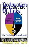  Declaration Of Tribe: The Ari Kohan Amendments (English Edition)