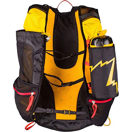 La Sportiva Course Backpack  Mochila Unisex Adulto  Multicolor  Black Yellow   24x36x45