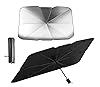 Sun Protection Car Windscreen for Aston Martin DB9 Volante(2012-2016),Complete UV Barrier & Heat Reduction | Compact Roll-Up Design | Durable Construction for Interior Protection #4