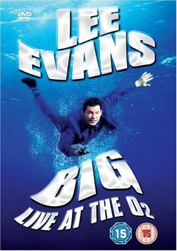 Lee Evans Big Live at the O2 DVD con audio surround para cine en casa