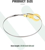 Vista 6 de SCITOO Varilla de aceite de 22.72 pulgadas para Mazda 3 2.5L L4 2010-2013, para Mazda 5 2.5L L4 2012-2015, para Mazda 6 2.5L L4 2011-2013