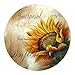 Thirstystone Drink Coaster Set, Sunflower II