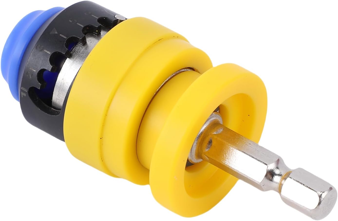 Adjustable Depth Screwdriver Bit Holder Magnetic Bit Setter Adjustable Screwdriver Bit Clutch with 2-8mm Depth Range for Plasterboard Wood Veneer Board