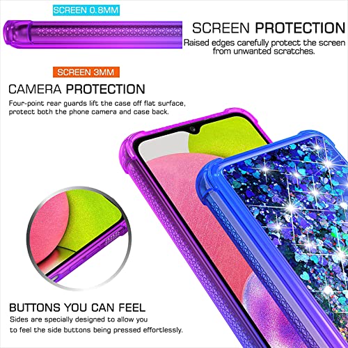 Coque Samsung Galaxy A03S durable et antichoc à cascade de sable - 3