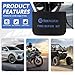 ST shengtuo Universal Portable Tire Repair Kit 62PCS - Easy to Use and Well Packaged, Ideal for Emergency Situations Perfect for Car, Autos, ATV, UTV, Truck, Motorcycle, RV, etc.