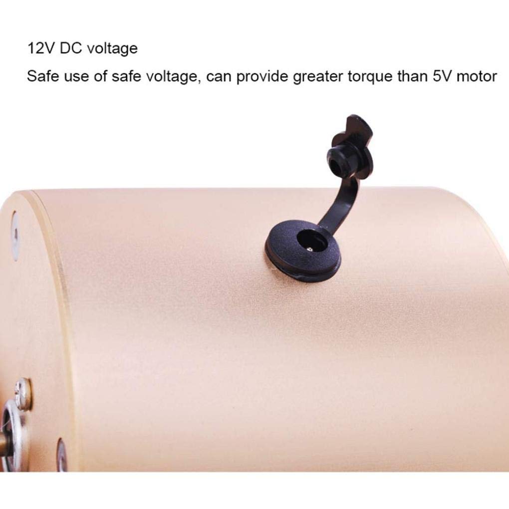 Usb Mini Fingertip Electric Pottery Wheel Forming Machine, Portable Clay Art Diy for Ceramic Work Clay Art Craft Adultes Enfants Pour Outils Amusants, Or (Argent) Silencieux (Or) (Noir) (Noir)