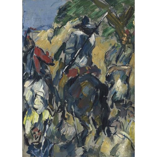 Impression sur toile grand format Don Quichotte décoration murale salon 101x127