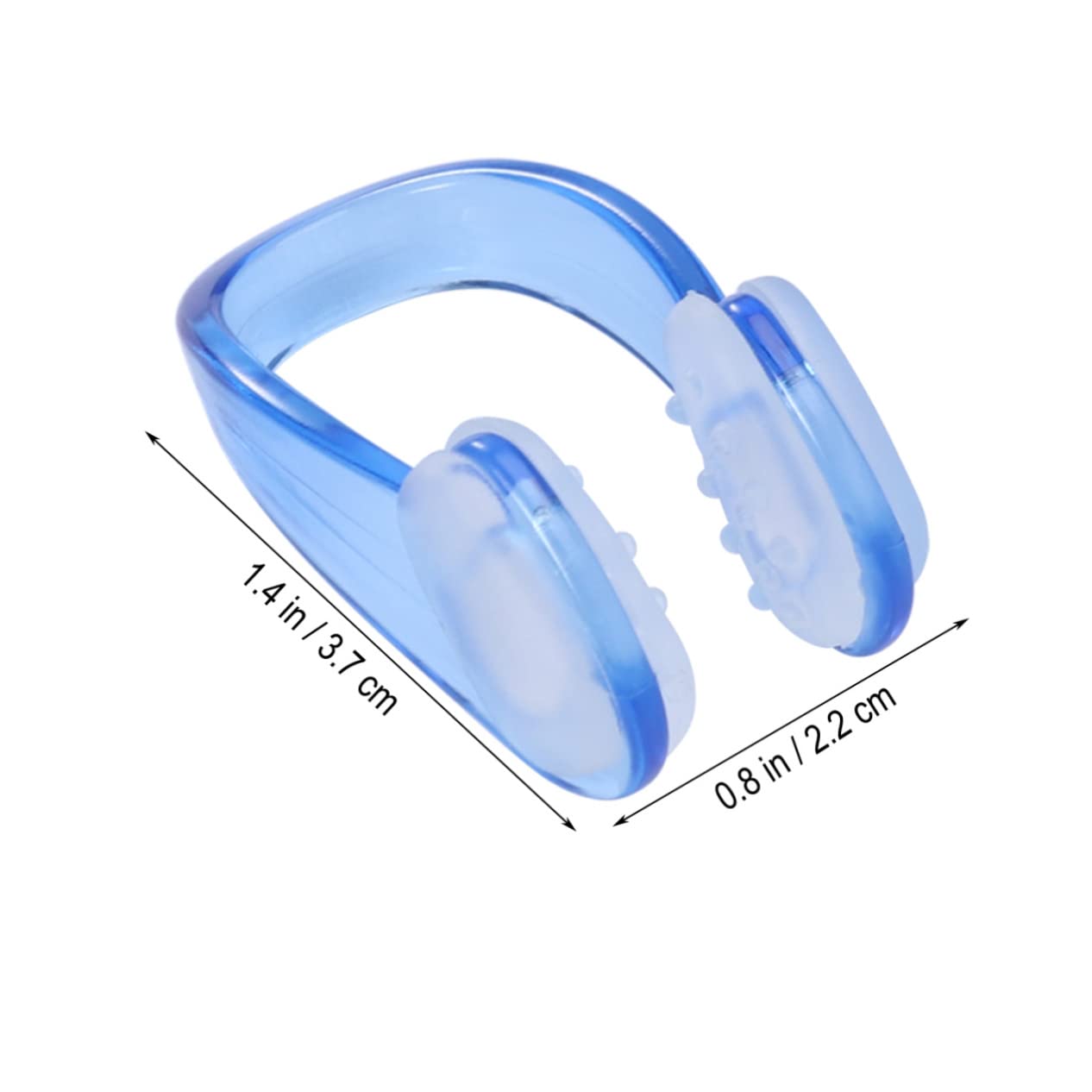 VICASKY Adults Swimming Nose Clip 10 Pack Soft Silicone Padded Design Diving and Snorkeling Accessories for Fresh and Salt Water