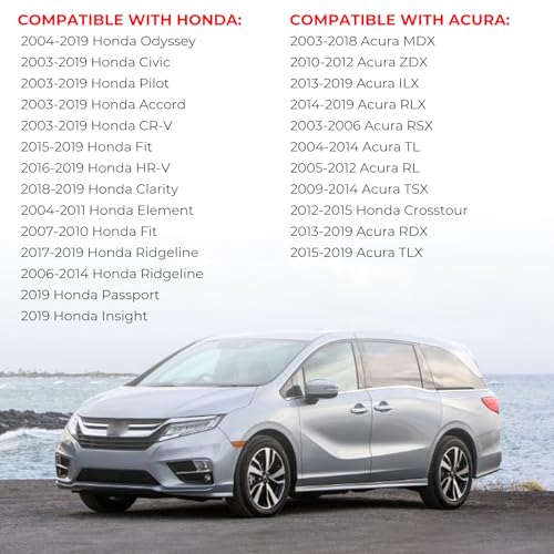 Engine Oil Filler Cap For Honda, 2003-2019 Civic Pilot Accord CR-V,2004-2019 Odyssey, 2015-2019 Fit,2003-2018 Acura MDX, 2004-2014 Acura TL, Replace 80985, 15610-RAA-A01, 15610-P5G-000 by Manymiba - Image 2