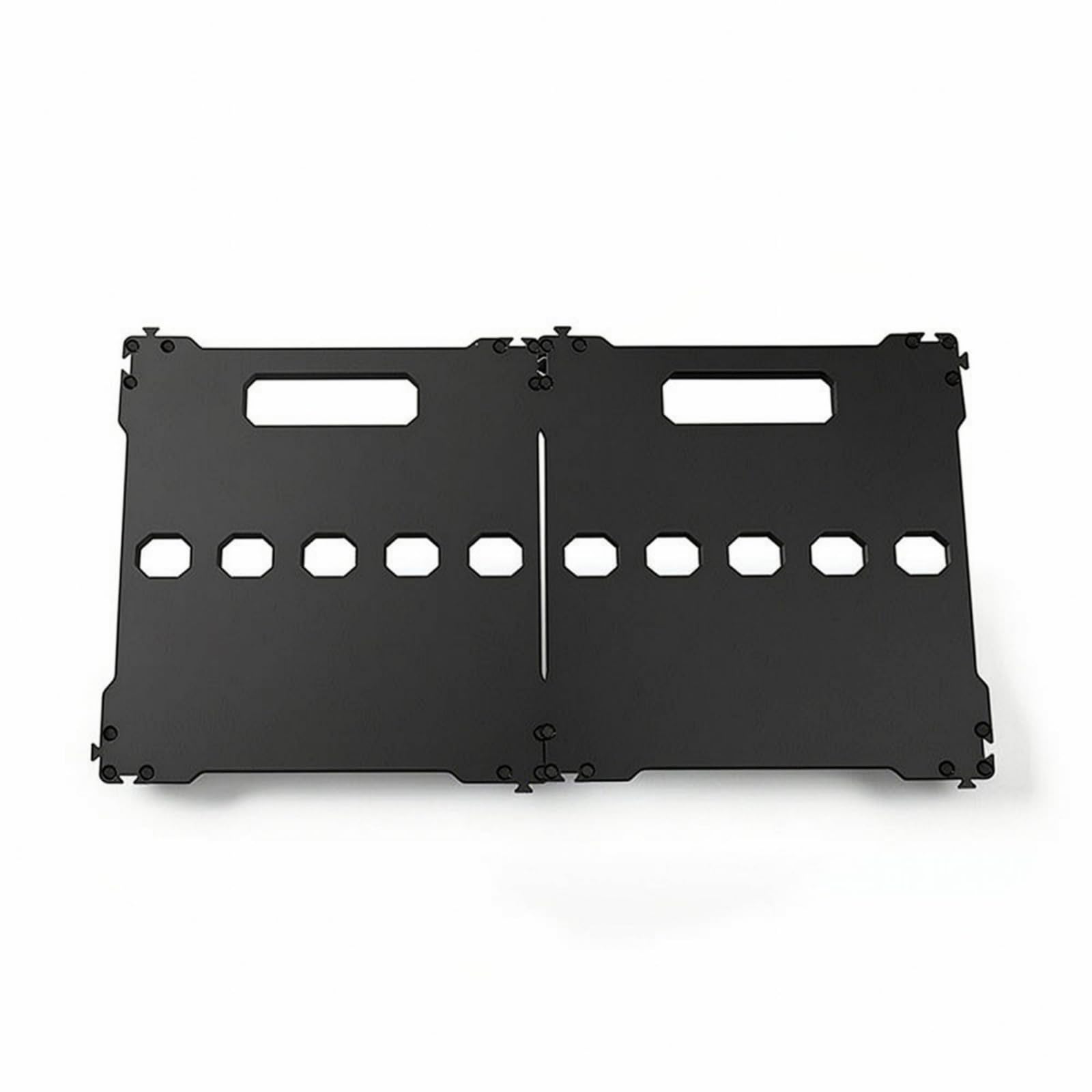 predolo 2 Stück Gitarren-Pedalboard ordentlich Effektpedalboard kompakt Gitarrenpedalboard für Proberaum