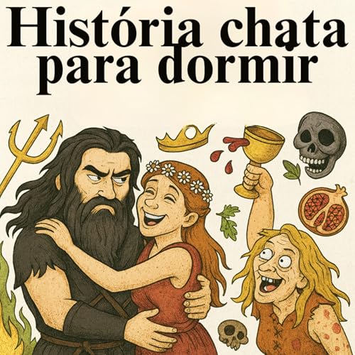 A hist&oacute;ria completa de Hades e Pers&eacute;fone: mais sombria do que voc&ecirc; imagina 🌑🌾💤 | Hist&oacute;ria Chata para Dormir copertina