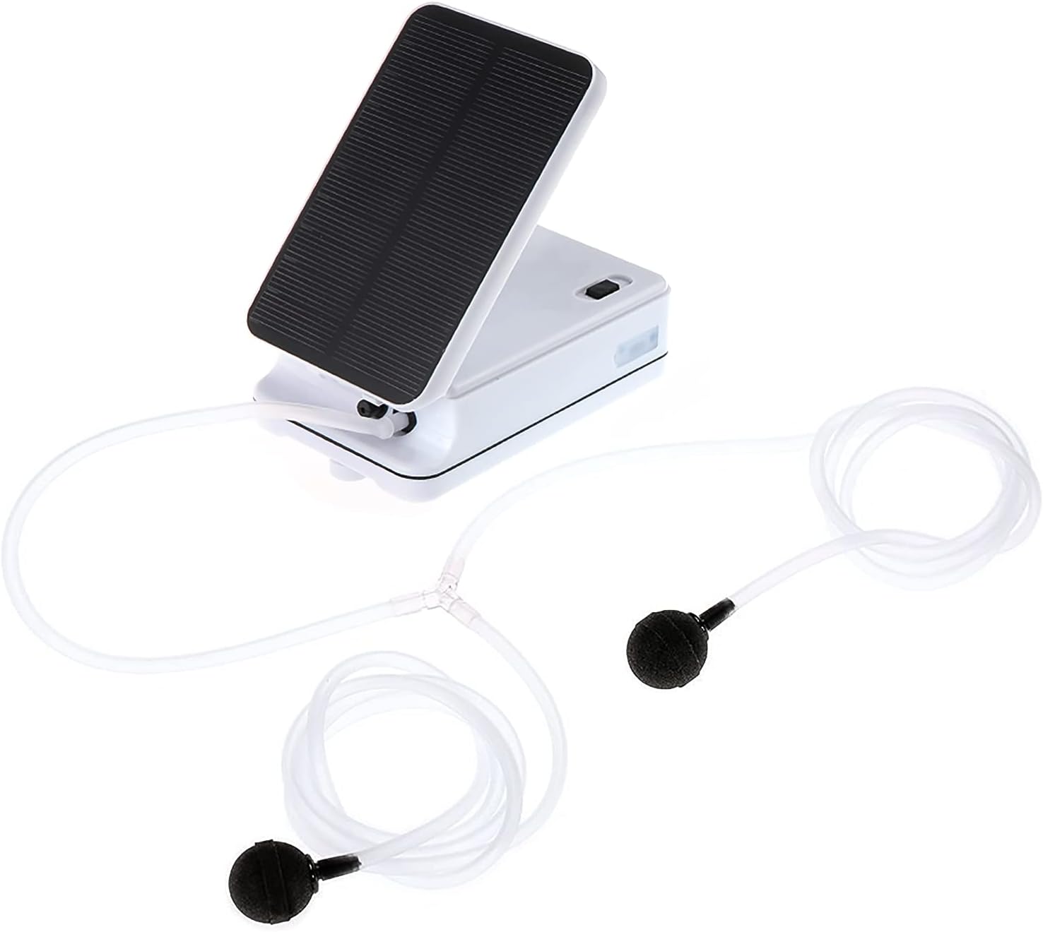 Sunsbell Air Pump Pond Kit Solar Kit Solar Water Pump Solar Powered Pool Pond Oxygenator Aerator Bubbler, for Garden Fountain Pool Aquarium Fish Tank