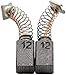 Produktbild Buildalot Specialty Kohlebürsten ca-17-45259 für Hitachi CJM - 6,5x7,5x12mm - Mit Automatischer Abschaltung, Federn, Kabel und Stecker - Ersatz für Originalteile 999041, 999072 & 999080