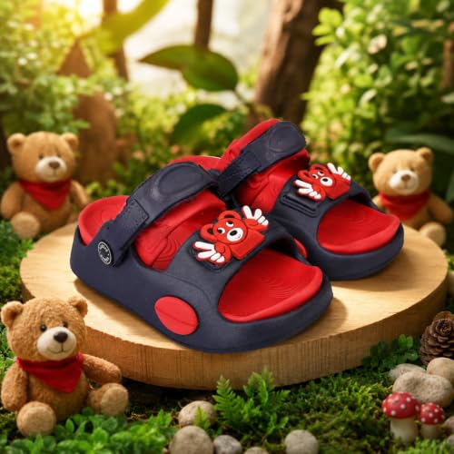 Image of Tiny Tiger Flip Flop Sandal for Baby Boy and Baby Girl, Indoor and Outdoor Clogs for Kids with Strap