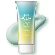 Japanese Sunscreen Skin Aqua Super Moisture UV Essence SPF50+ PA++++ 80g/2.8oz Mint Green