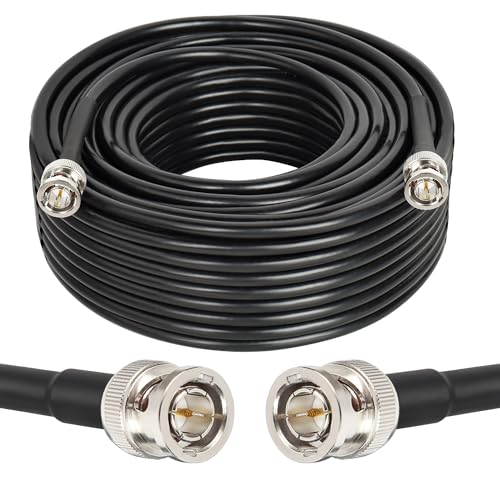 Image of XRDS -RF 12G SDI Cables 100FT, SDI Video Cable 3G /6G /12G 75ohm BNC Male Cable Supports HD-SDI /3G /6G-SDI /4K /8K for Video Security Camera SDI Converter