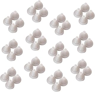 TEHAUX 50 Peças De Cabeça De Chuveiro De Sílica Gel Bicos De Silicone Para Cabeça De Chuveiro Bico De Aspersão Peças De Reposição Peças De Aspersão Bicos De Cabeça De Chuveiro De